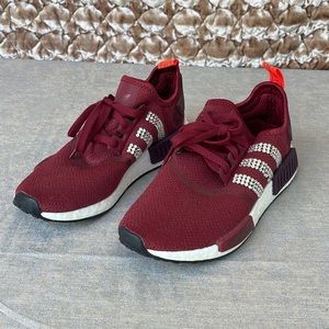 Adidas nmd sneakers with crystals